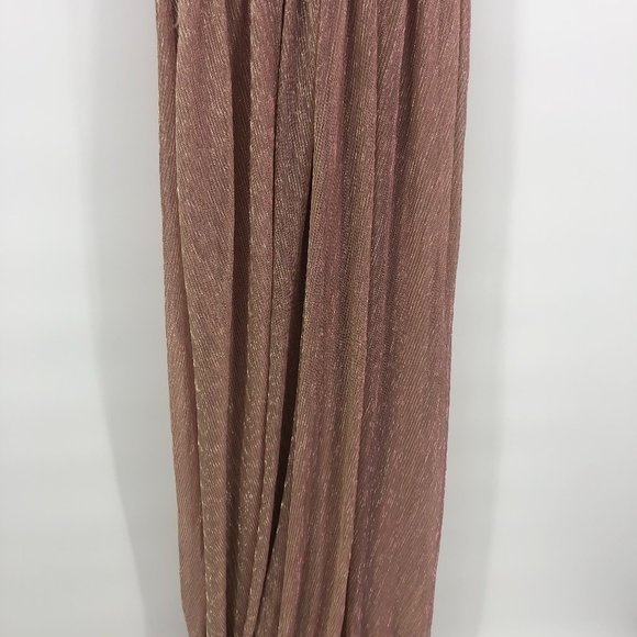 Fashion Nova Classy Night Out Pink Maxi Dress XS - Picture 5 of 8